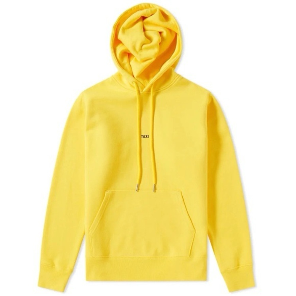Helmut Lang Taxi Print Terry Hoodie NYC condition NWOT